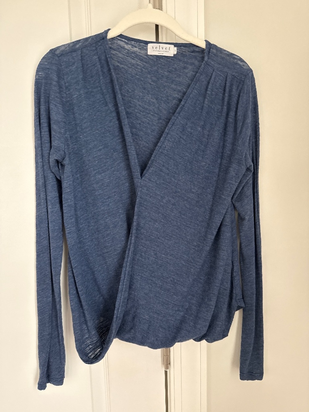 Velvet brand long sleeved top